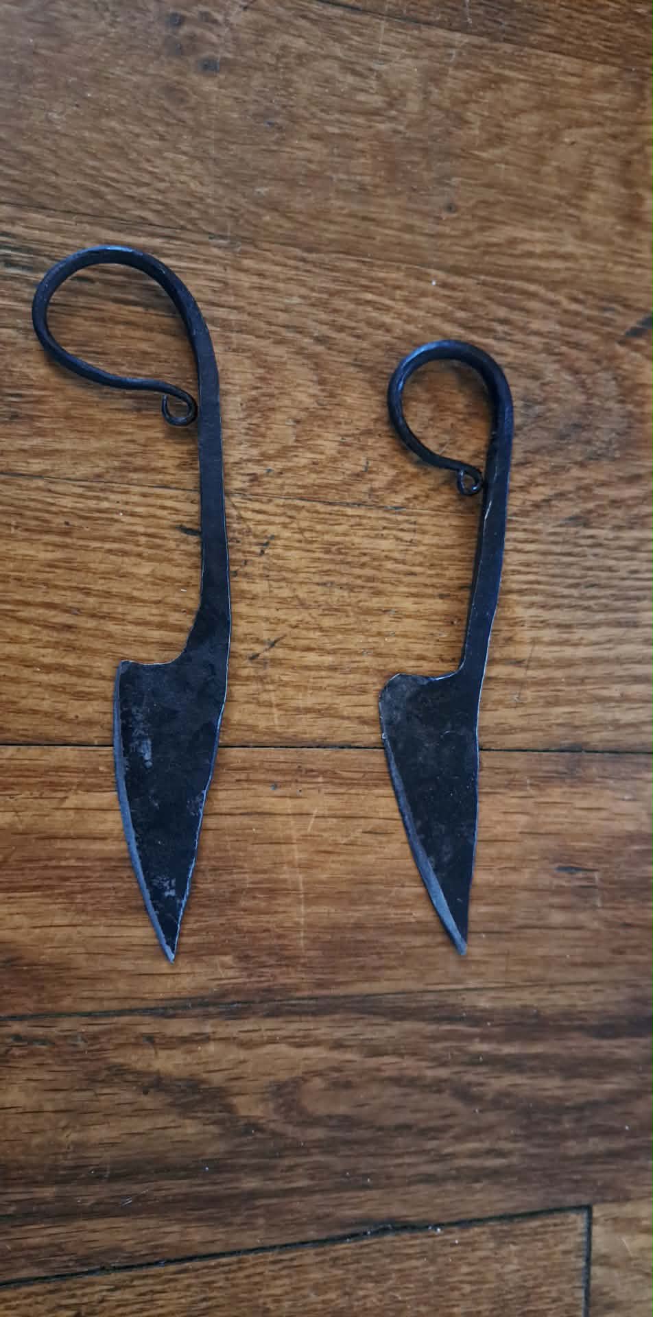 Hand-Forged Cheese Knife