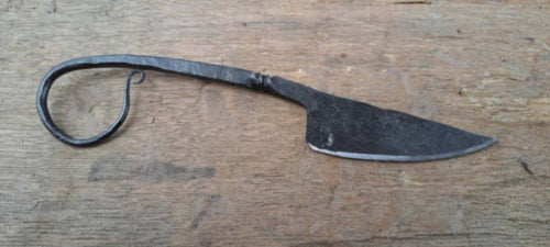 Hand-Forged Cheese Knife