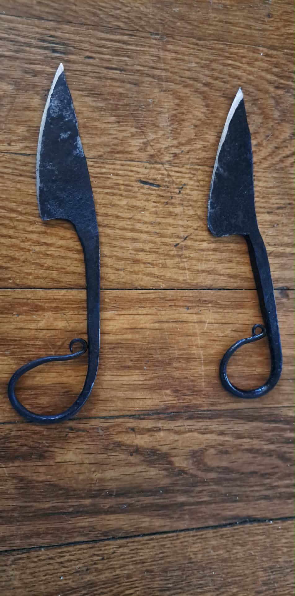 Hand-Forged Cheese Knife