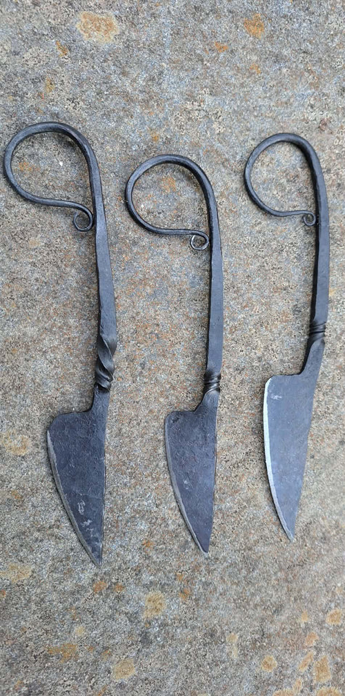 Hand-Forged Cheese Knife