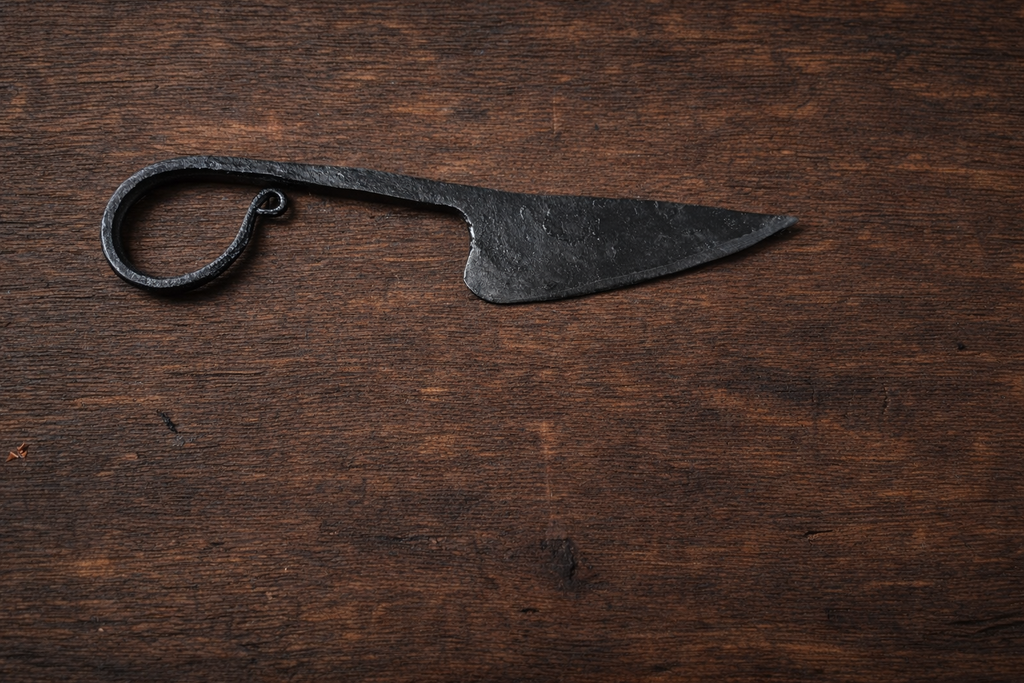 Hand-Forged Cheese Knife